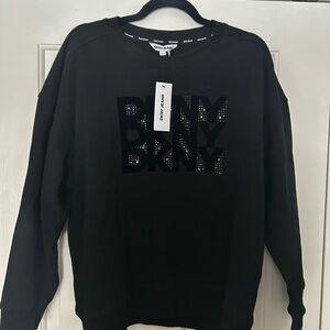 DKNY Black Logo Sweatshirt